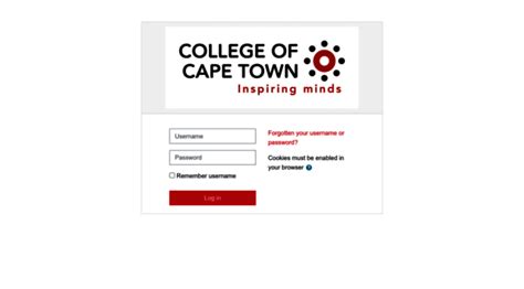 A modern approach to private tertiary education, designed for the new era. . Moodle student login college of cape town